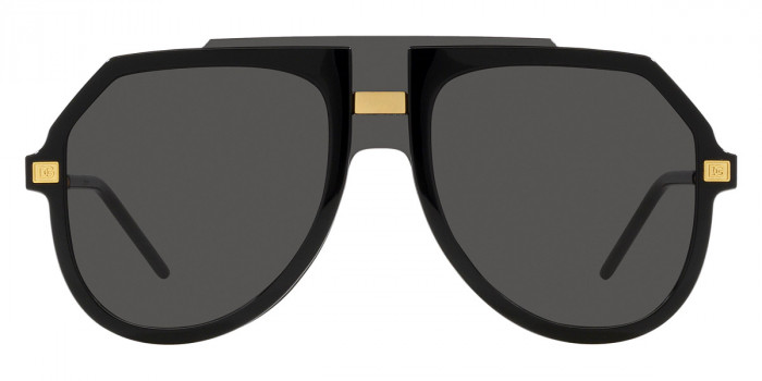 DOLCE & GABBANA™ DG6195 501/87 45 - Black/Gold