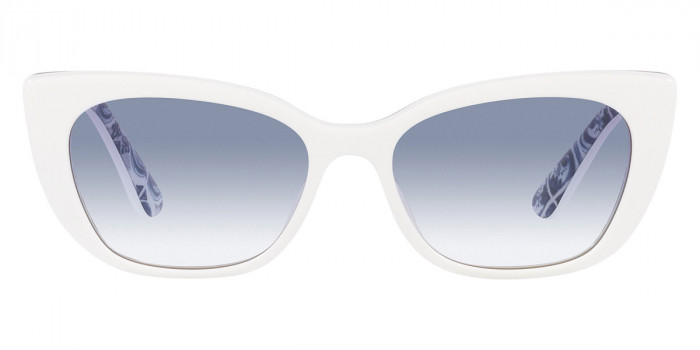 DOLCE & GABBANA™ DX4427 337119 49 - White on Blue Maiolica