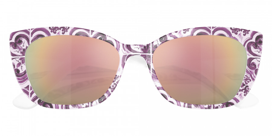 Color: Violet Maiolica (34595R) - DOLCE & GABBANA DX442734595R49