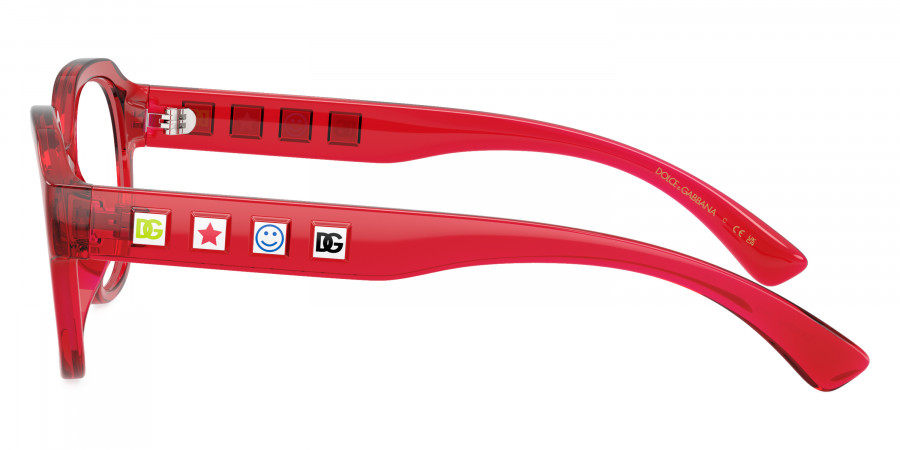 Color: Transparent Red (3409) - Dolce & Gabbana DX5004U340948