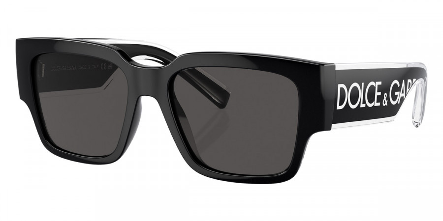 Color: Black/Crystal (501/87) - Dolce & Gabbana DX6004501/8749