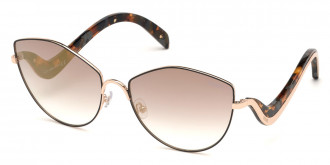 Emilio Pucci™ EP0118 28C 62 - Rose Gold/Black/Black Havana