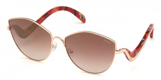 Emilio Pucci™ EP0118 28G 62 - Rose Gold/Coral Havana