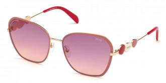 Emilio Pucci™ EP0128 28F 58 - Shiny Rose Gold/Rose/Fuchsia