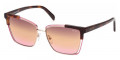 Shiny Rose Gold / Classic Havana / Gradient Brown, Orange, Rose