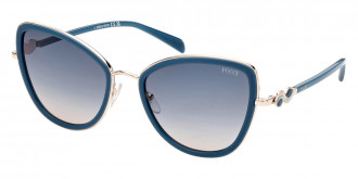 Color: Opal Teal/Shiny Rose Gold/Colored Enamel (95P) - Emilio Pucci EP018495P57