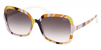 Color: Shiny Bilayer Orange Pucci Print & White (44B) - Emilio Pucci EP019244B60