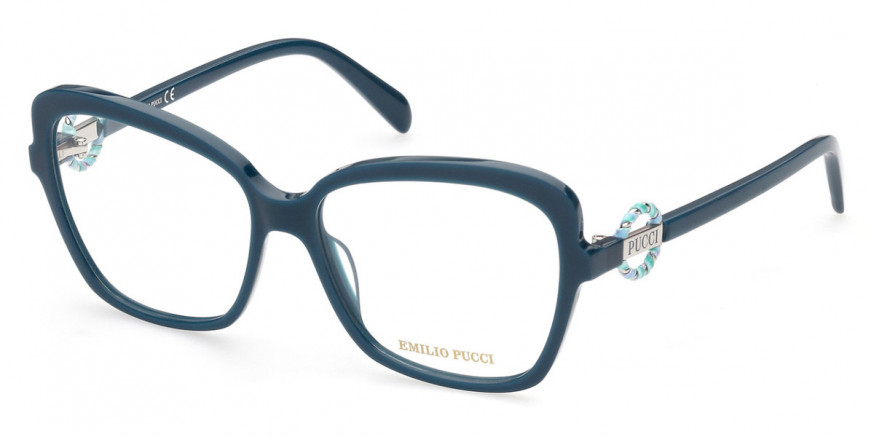 Emilio Pucci™ EP5175 087 55 - Shiny Solid Mediterranean Blue