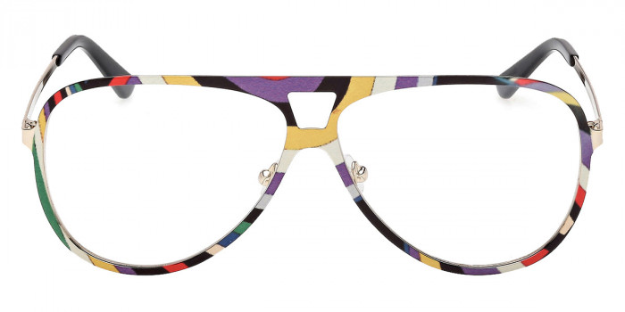 Emilio Pucci™ EP5267 099 60 - Shiny Pale Gold/Animal/Texture