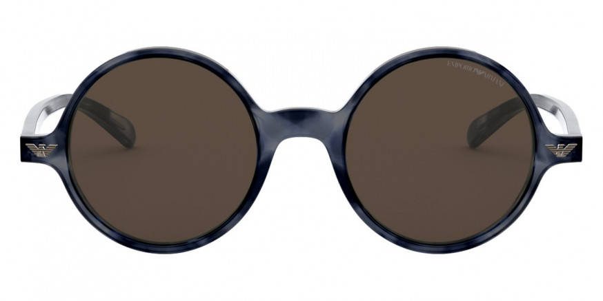 Color: Shiny Striped Blue (579273) - Emporio Armani EA501M57927347