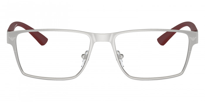 EMPORIO ARMANI™ EA1157 3045 53 - Matte Silver/Matte Bordeaux