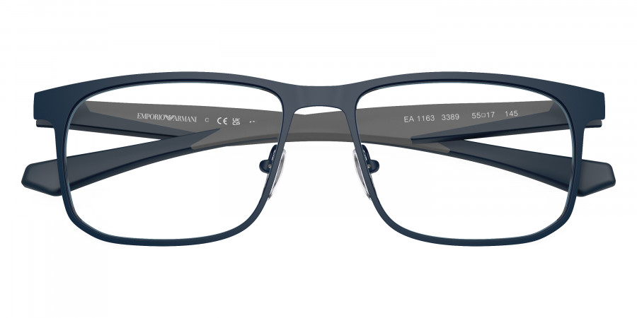 Color: Matte Blue/Gray Rubber (3389) - Emporio Armani EA1163338955
