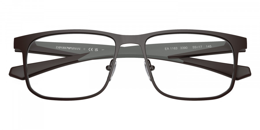 Color: Matte Brown/Gray Rubber (3390) - Emporio Armani EA1163339055