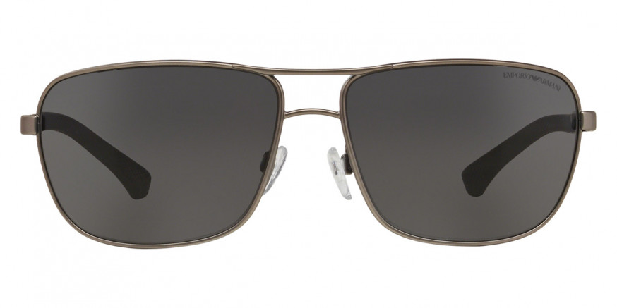 Emporio Armani EA2033 313087 64 Rubber Gunmetal Sunglasses