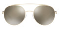 Gold / Light Brown Mirrored Dark Gold