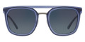 Matte Gunmetal / Polarized Blue Gradient