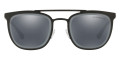 Matte Black / Blue Mirrored