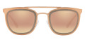 Copper / Gray Mirrored Rose Gold