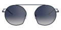 Blue / Gray Gradient Blue Mirrored Silver