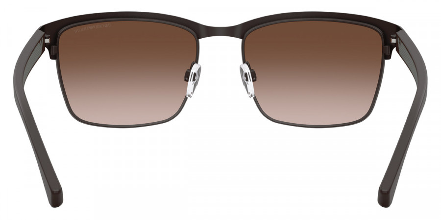 Color: Matte Brown/Rubber Gray (339013) - Emporio Armani EA208733901356