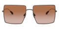 Matte Gunmetal / Gradient Brown