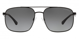 Color: Matte Black (30018G) - Emporio Armani EA210630018G58