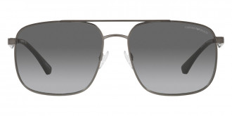 Color: Matte Gunmetal (30038G) - Emporio Armani EA210630038G58