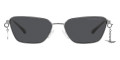 Shiny Gunmetal / Dark Gray