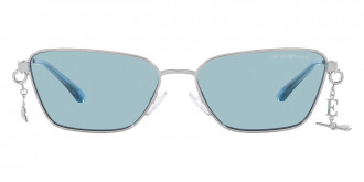 Color: Shiny Silver (301580) - Emporio Armani EA214130158056