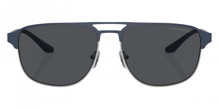 EMPORIO ARMANI™ EA2144 336887 60 - Matte Silver/Bluette
