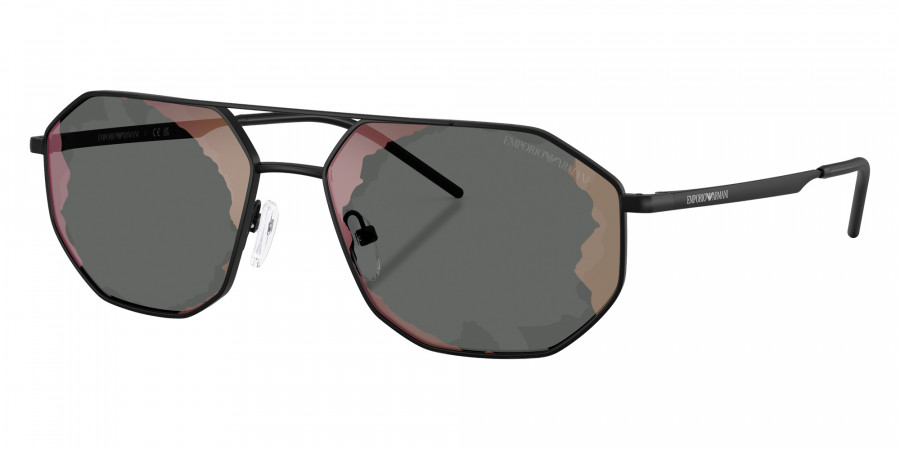 Color: Matte Black (30017G) - EMPORIO ARMANI EA214730017G58