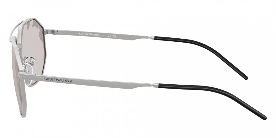 Color: Matte Silver (30157F) - EMPORIO ARMANI EA214730157F58