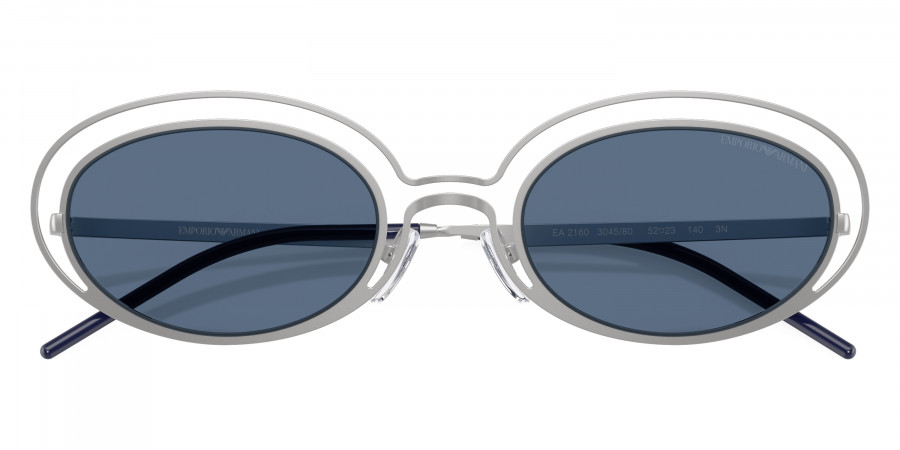 Color: Matte Silver (304580) - Emporio Armani EA216030458052