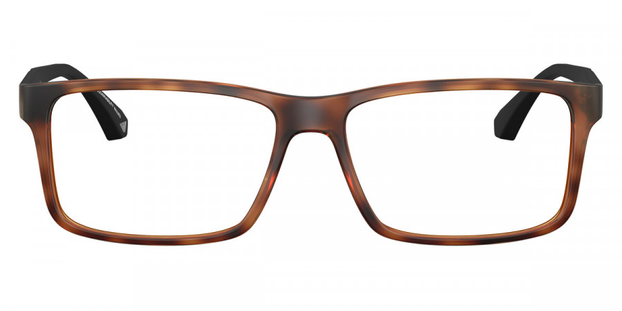 Emporio Armani™ EA3038 5002 56 - Matte Havana/Rubber Black