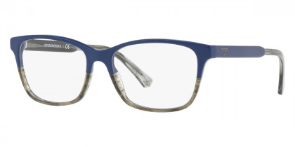 Color: Blue/Transparent Striped Green (5568) - Emporio Armani EA3121556854