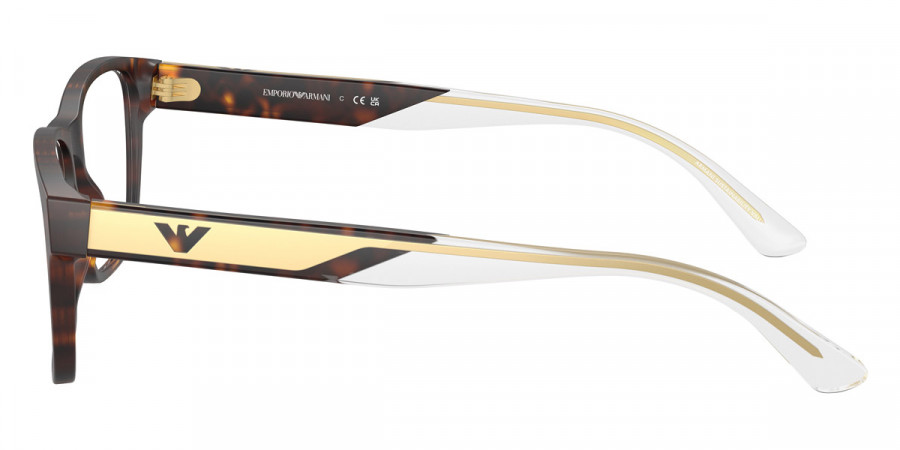 Color: Matte Havana/Matte Top Havana/Crystal (5002) - Emporio Armani EA3239500255