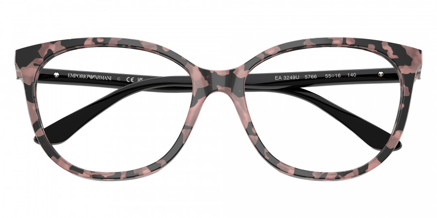 Color: Shiny Pink Havana (5766) - EMPORIO ARMANI EA3249U576653