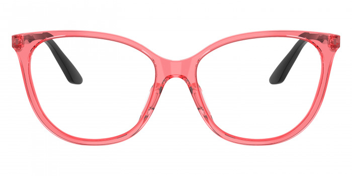 EMPORIO ARMANI™ EA3249U 6198 53 - Shiny Transparent Red/Shiny Black