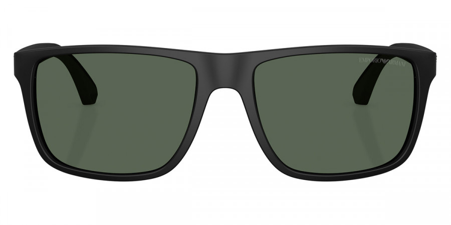 Emporio Armani™ EA4033 500171 56 - Rubber Black/Rubber Green