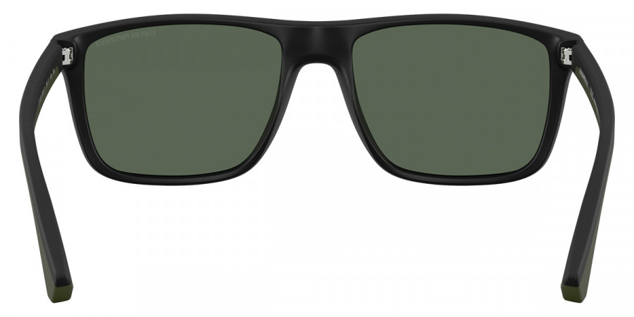 Color: Rubber Black/Rubber Green (500171) - Emporio Armani EA403350017156