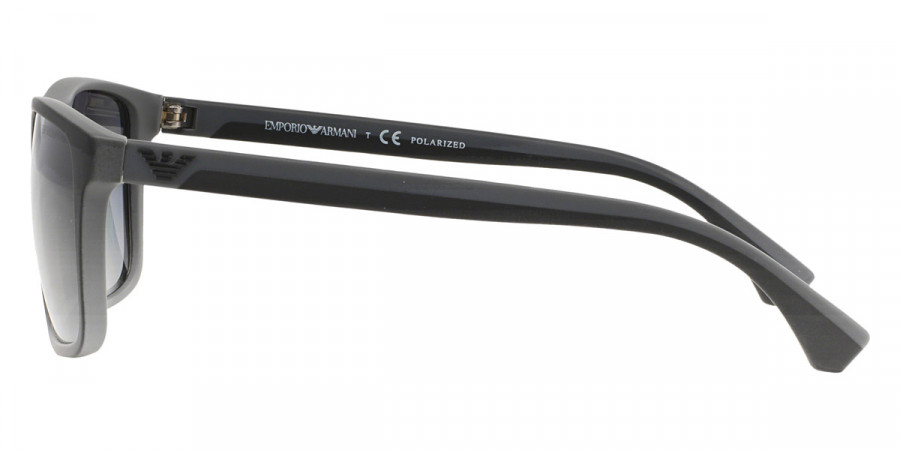 Color: Rubber Black & Gray (5229T3) - Emporio Armani EA40335229T356