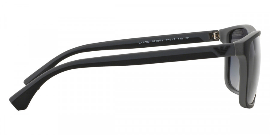 Color: Rubber Black & Gray (5229T3) - Emporio Armani EA40335229T356