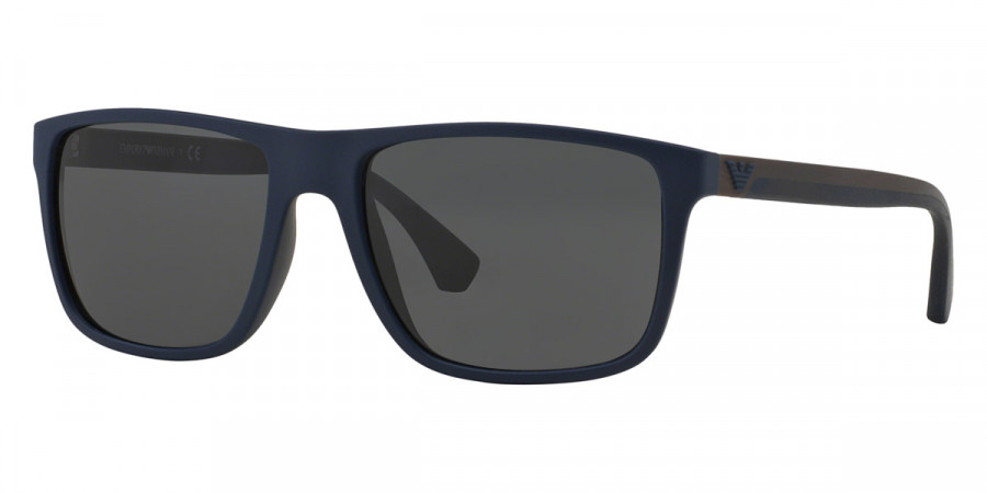 Color: Rubber Blue & Brown (523087) - Emporio Armani EA403352308756