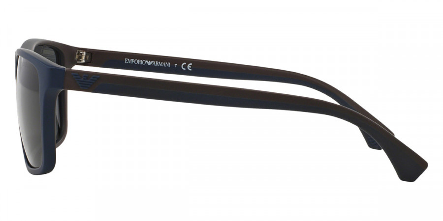 Color: Rubber Blue & Brown (523087) - Emporio Armani EA403352308756
