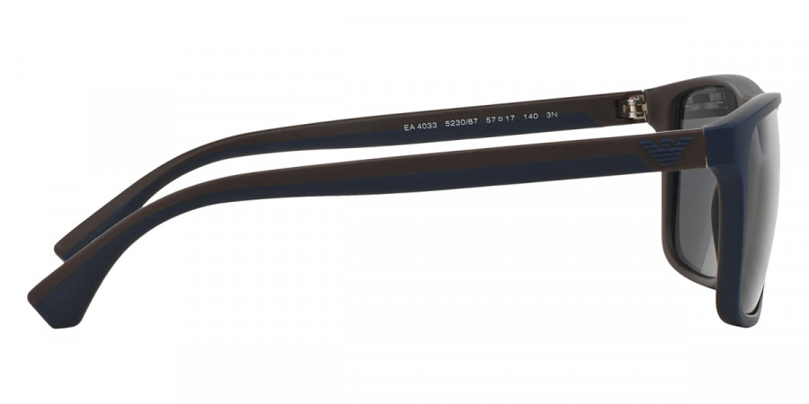 Color: Rubber Blue & Brown (523087) - Emporio Armani EA403352308756
