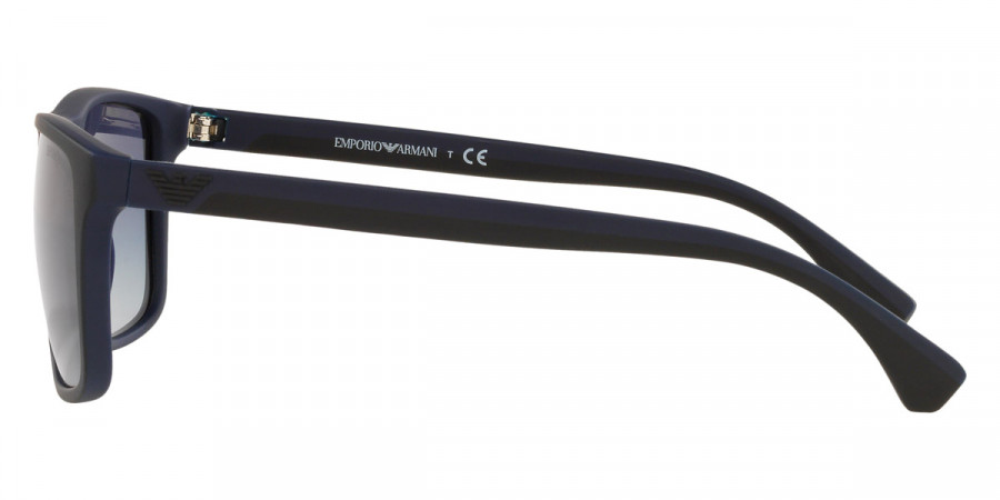 Color: Black/Rubber Blue (58644L) - Emporio Armani EA403358644L56