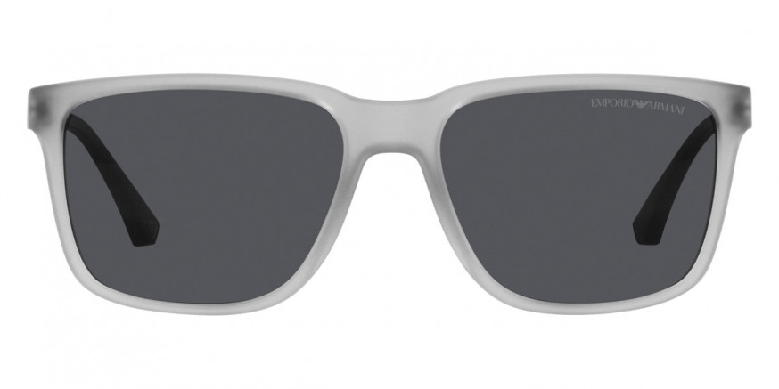 Emporio Armani™ EA4047 501287 56 - Matte Transparent Gray