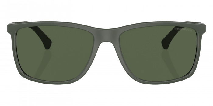 EMPORIO ARMANI™ EA4058 50589A 58 - Matte Green/Aluminium