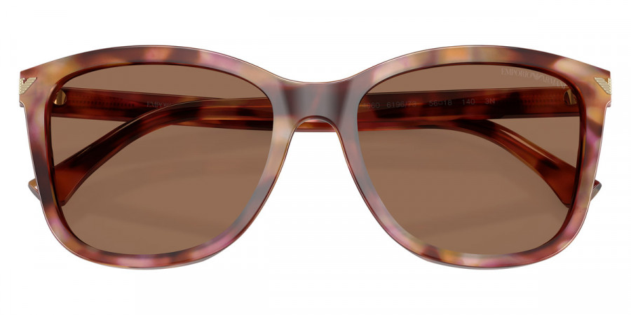 Color: Shiny Havana Red (619673) - Emporio Armani EA406061967356