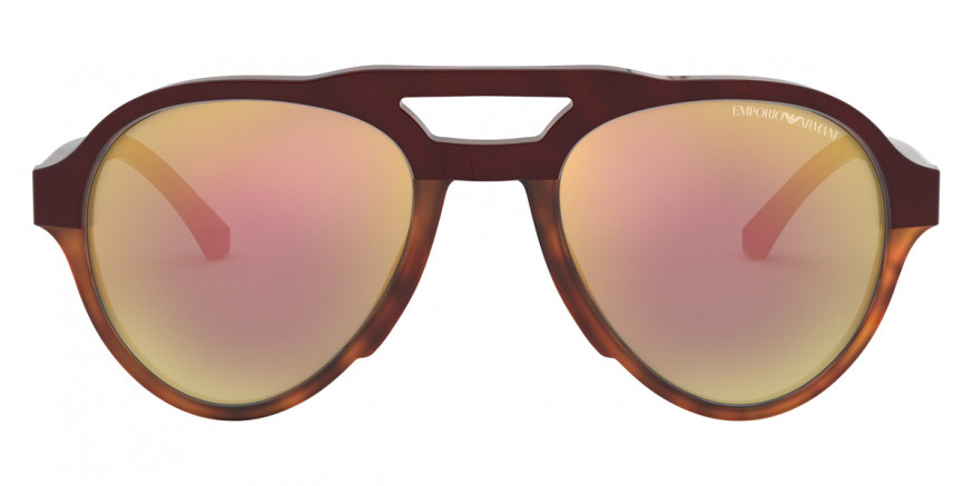 Emporio Armani™ EA4128 57494Z 54 - Bordeaux on Honey Havana